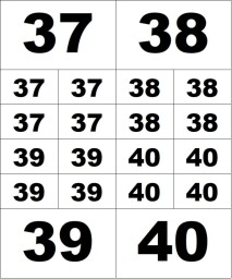 37 - 40